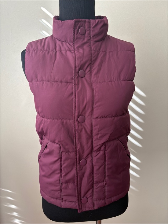 Gymboree Other - Gymboree Kids Quilted Puffer Vest - Deep Plum size Medium